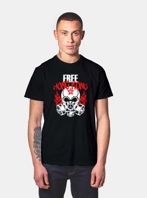 Free Hong Kong Skull T Shirt