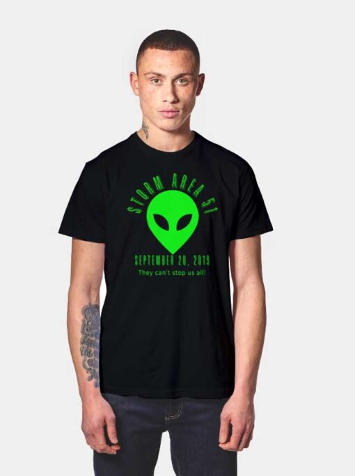 Green Alien Storm Area 51