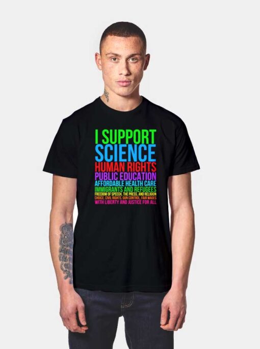 I Support Science Quote