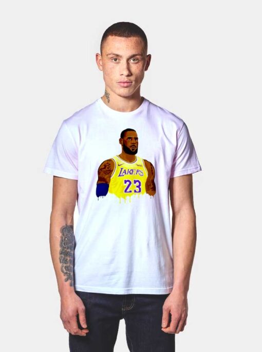 Lebron James Los Angeles Lakers T Shirt