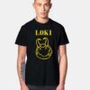 Loki Nirvana Logo T Shirt