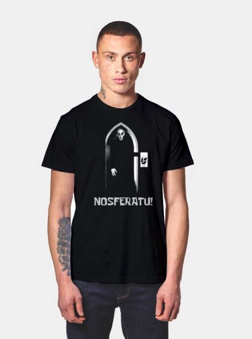 Nosferatu Vampire In Krusty Krab T Shirt