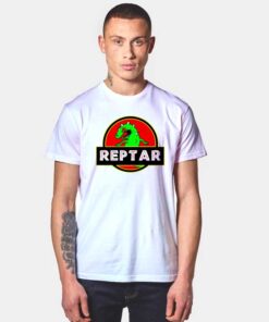 Reptar Jurassic Park Logo T Shirt