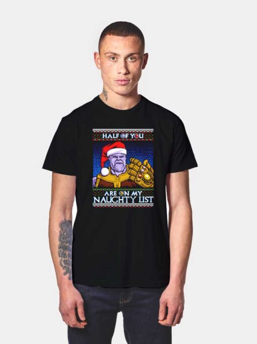 Santa Thanos Claus T Shirt