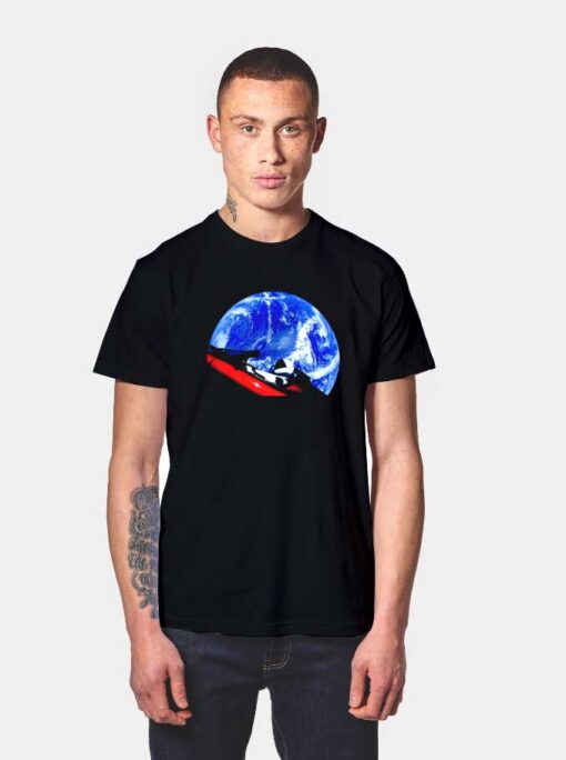 SpaceX Starman Astronaut T Shirt