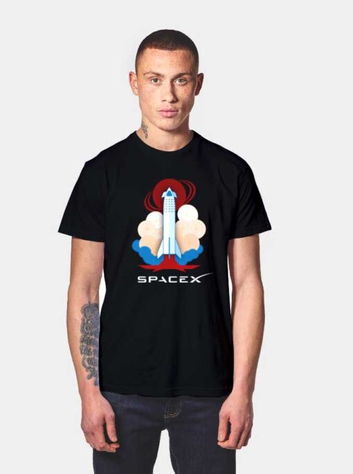 SpaceX Starship Forever T Shirt