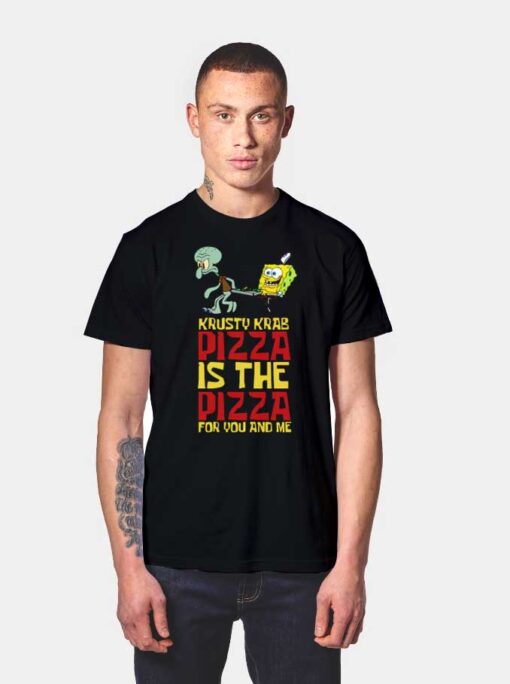 Spongebob Pizza Krusty Krab T Shirt