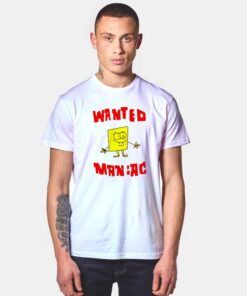 Spongebob Wanted Maniac T Shirt