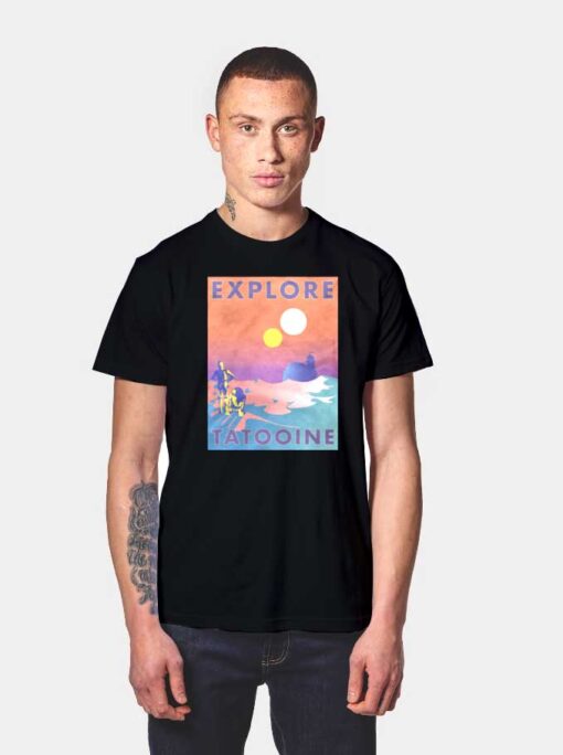 Star Wars Explore Tatooine T Shirt