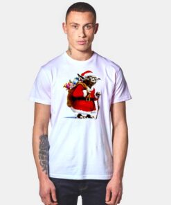 Star Wars Yoda Christmas T Shirt