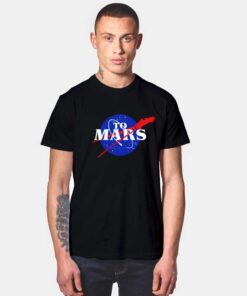 Starman To Mars Nasa T Shirt