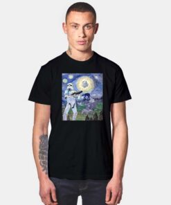 Stormtrooper Van Gogh Painting T Shirt