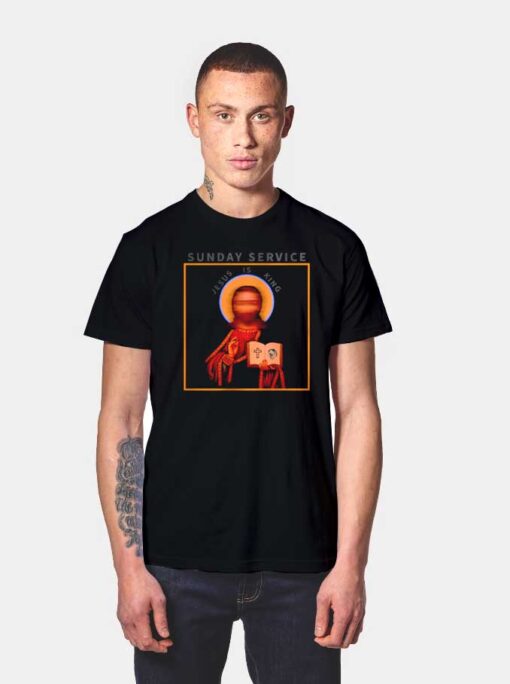 Sunday Service Jesus Is King Photo T Shirt