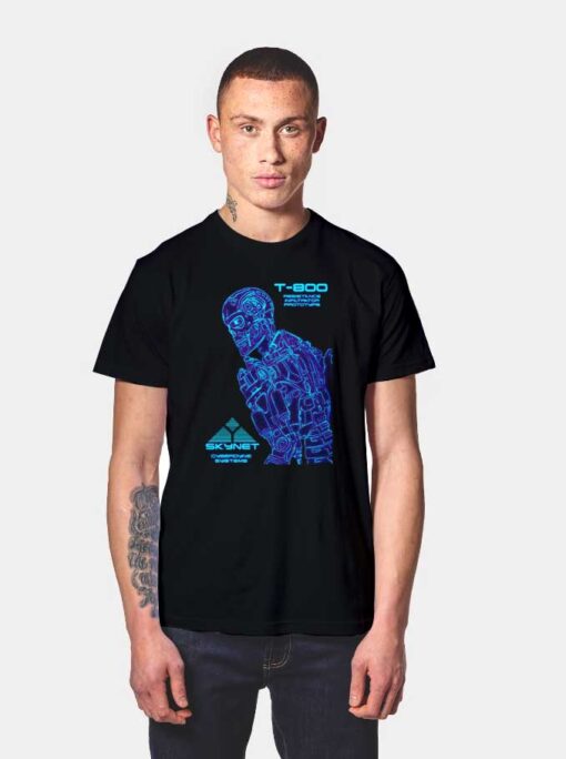 Terminator Android T-800 T Shirt