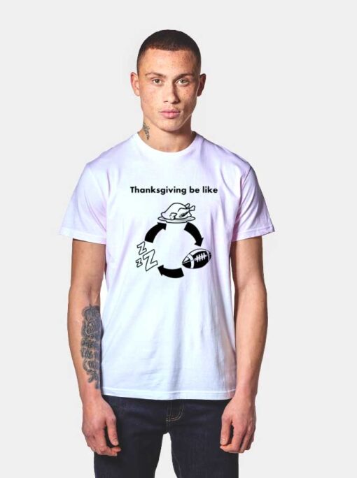 Thanksgiving Life Cycle T Shirt