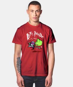 Zim Let's Invade The World T Shirt