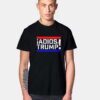 Adios Trump Logo T Shirt