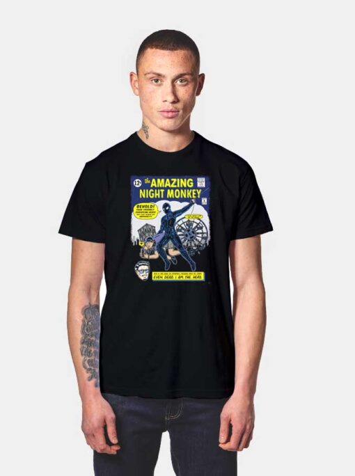 Amazing Night Monkey T Shirt