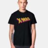 An Uncanny X-mas Retro Logo T Shirt