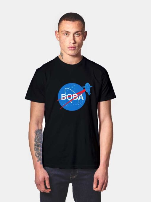 Boba Nasa Logo T Shirt