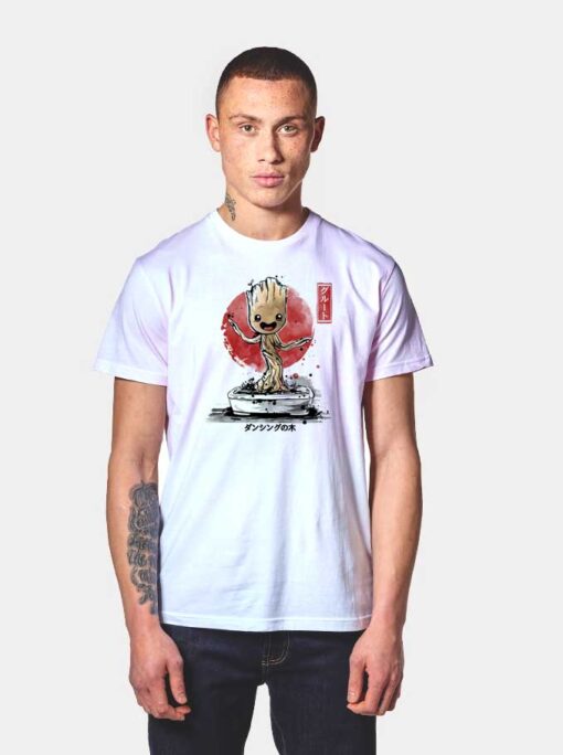 Bonsai Groot Dancing T Shirt