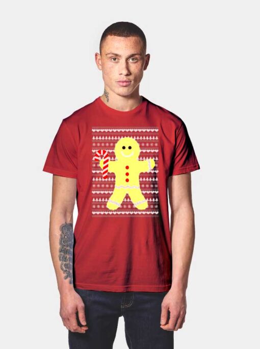 Christmas Ginger Bread Sweater T Shirt