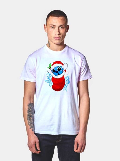 Christmas Stocking Stitch T Shirt