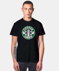 Coffee Junkie Parody T Shirt