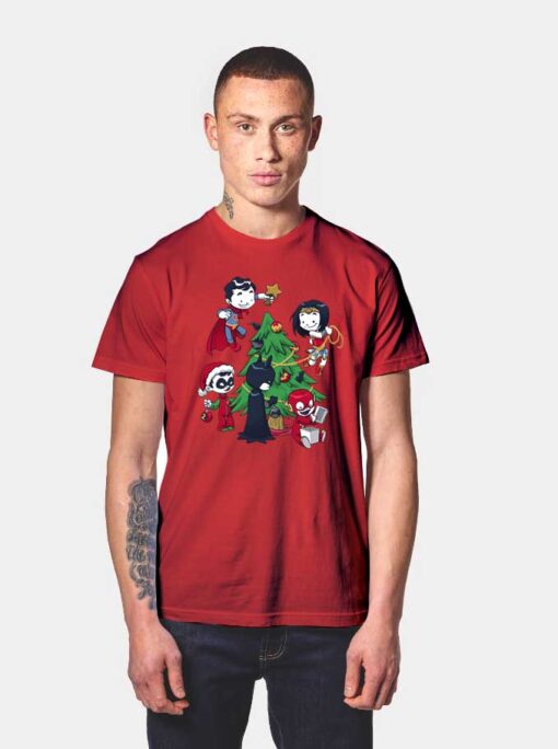 DC Comics Justice Tree T Shirt