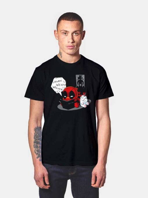 Deadpool Death Note T Shirt