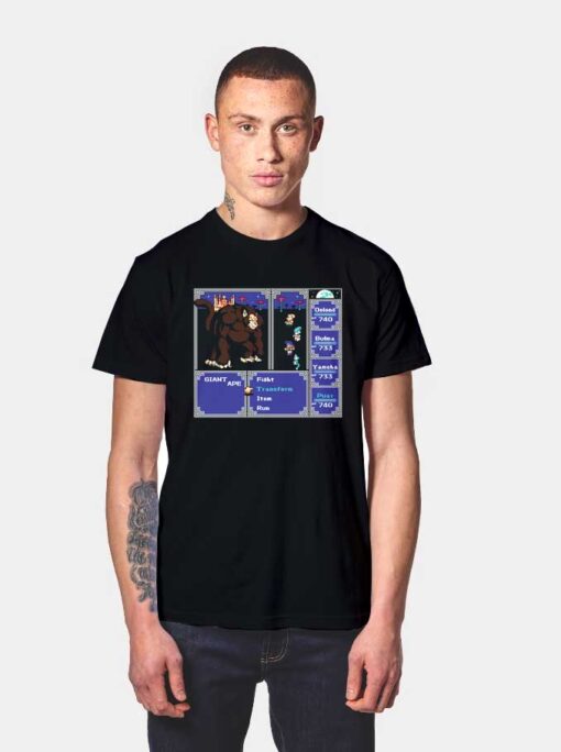 Dragon Ball Final Fantasy Style T Shirt