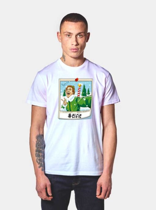 Elfie Santa Christmas Elf T Shirt