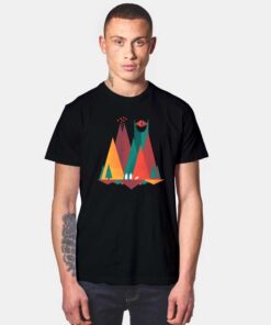 Geometric Middle Earth T Shirt