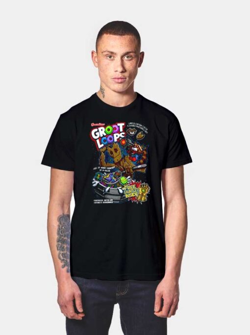 Groot Loops Cereal T Shirt