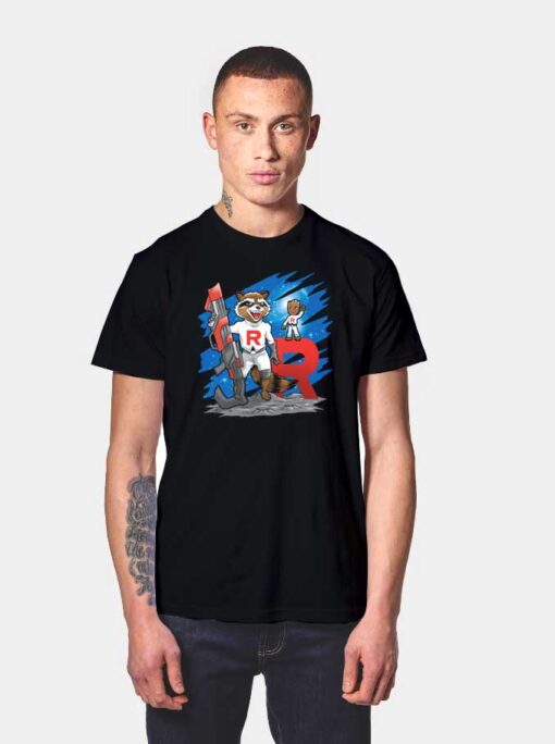 Groot Team Rocket T Shirt