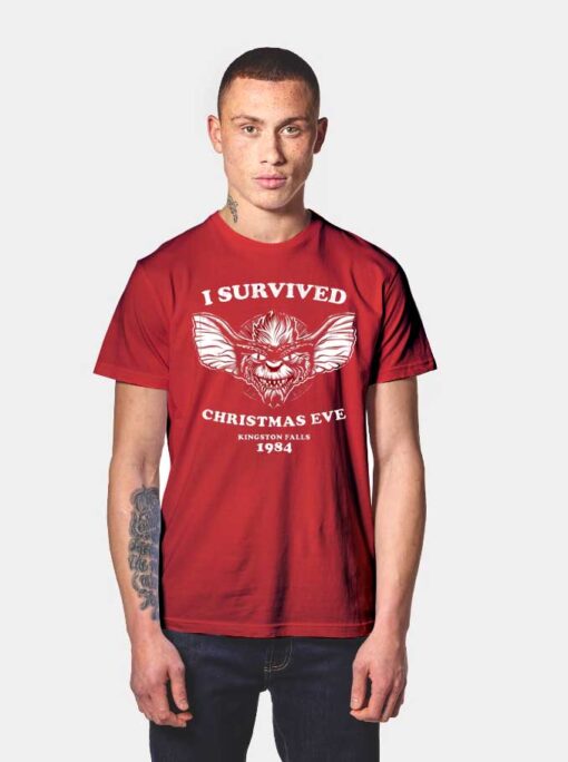 I Survived Christmas Eve T Shirt