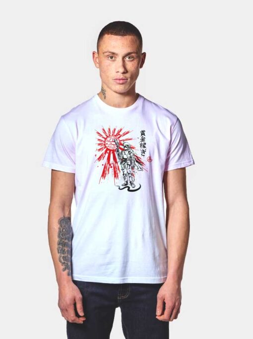 Japanese Mandalorian Warrior T Shirt