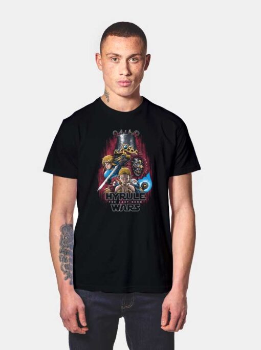 Legend Of Zelda Star Wars Style T Shirt