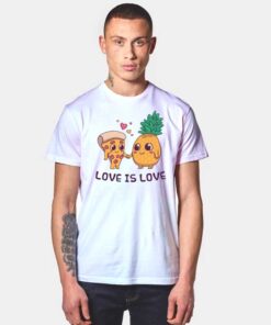 Love Is Love Pizza T Shirt