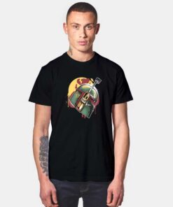 Mandalorian Hunter Helmet T Shirt