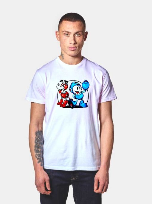 Mega Man X Mickey Mouse T Shirt