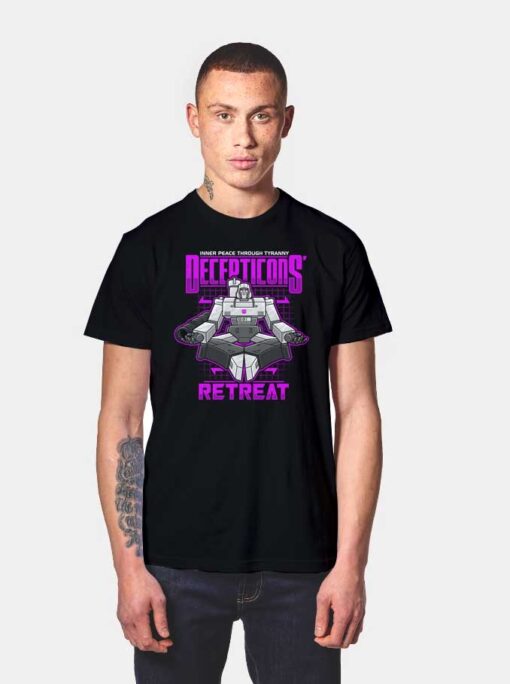 Megatron Decepticons Retreat T Shirt