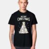 Meowy Christmas Cat Tree T Shirt