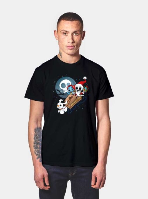 Merry Nightmas Santa Jack T Shirt