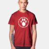 Millenium Falcon Dog Paw T Shirt