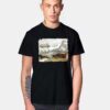 Millennium Falcon Fly By T Shirt