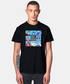 Movies 80s Villain Bunch T Shirt