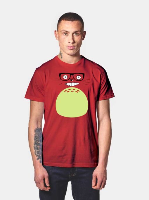 Nerd Totoro Body T Shirt