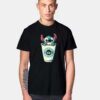 Ohana Coffee Stitch Parody T Shirt