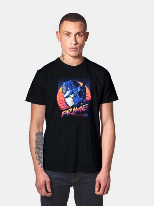 Optimus Prime Logo T Shirt